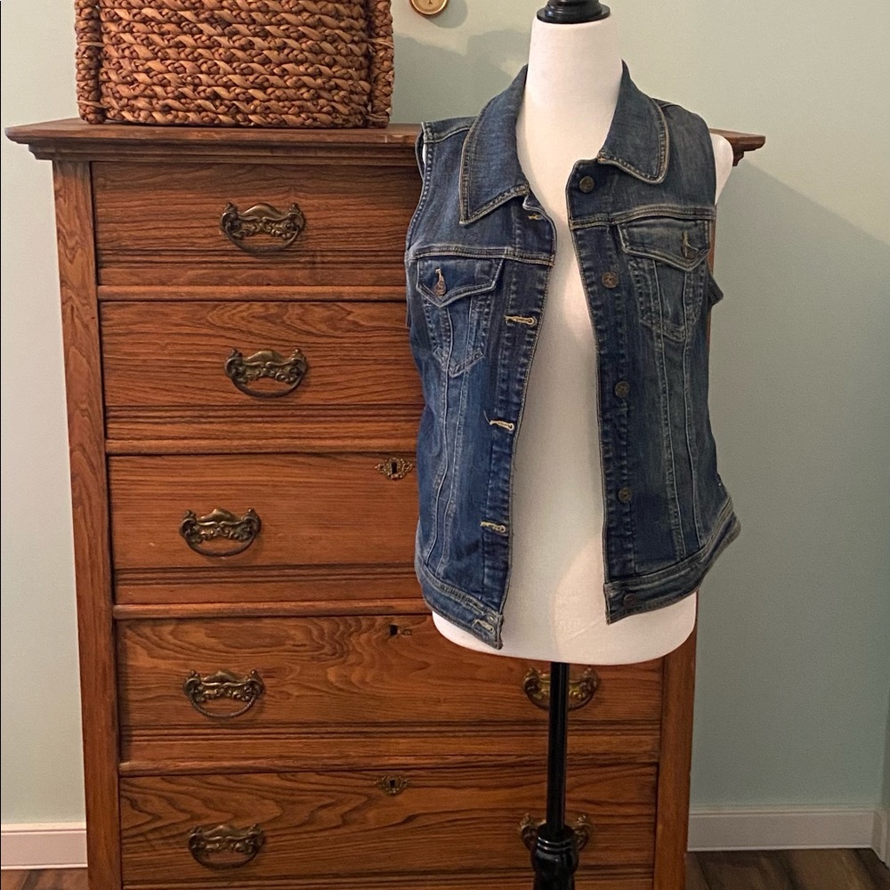 Fox Denim Vest